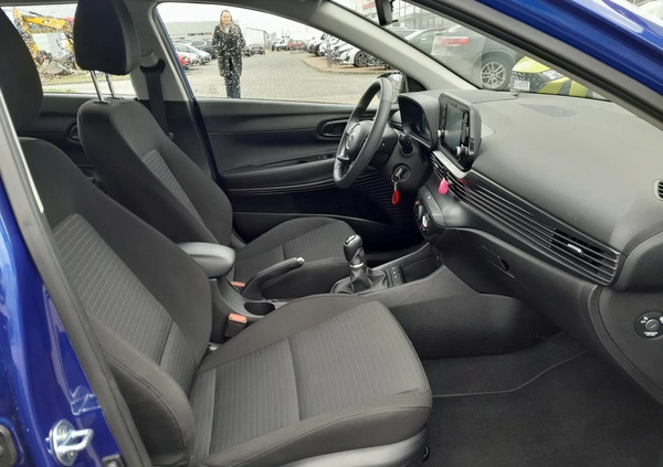 Hyundai i20 cena 74900 przebieg: 9700, rok produkcji 2023 z Drzewica małe 172